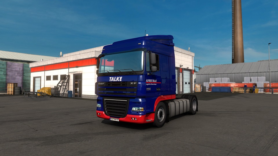 ETS2 - Alfred Talke Skin for DAF XF 105 (1.40.x)